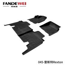 wear-resistance tpv car mat for ssangyong rexton