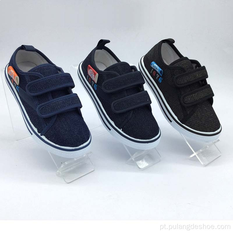 novos sapatos de criança sapatos de lona para menino