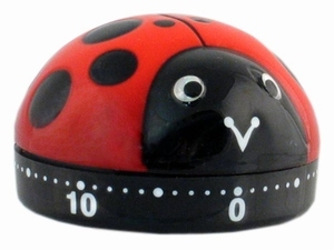 Божья коровка Таймер для кухни, Таймер обратного отсчета Ladybug, Таймер приготовления