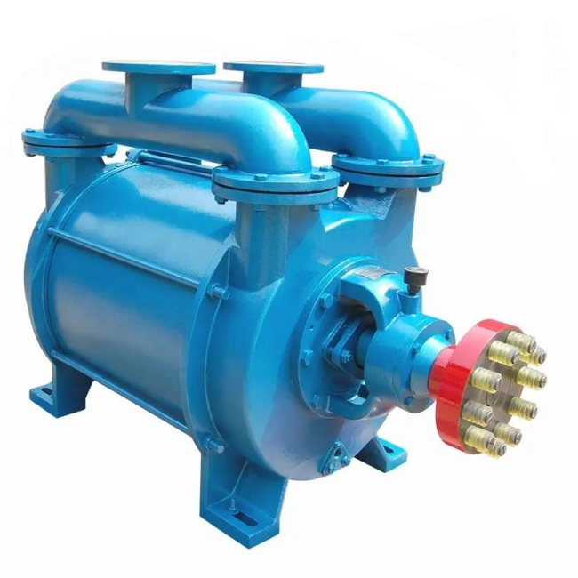 To trin Liquid Ring Rotary Vane Vacuum Pump