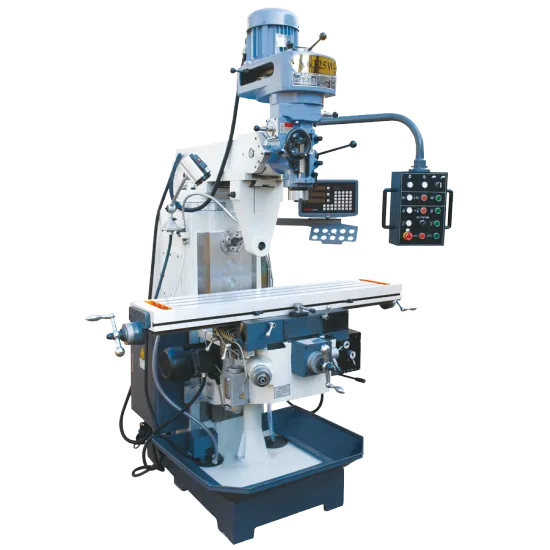 X6325W TTMC Horizontal and Vertical Milling Machine with 10 x 54 Inch Table Size and R8 Spindle Taper