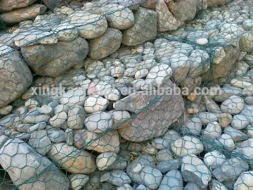 heavy galvanized gabion boxes/gabion basket sizes/ pvccoated gabion box wire mesh