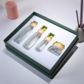 Custom Lid Bottle Packaging Gift Box Green