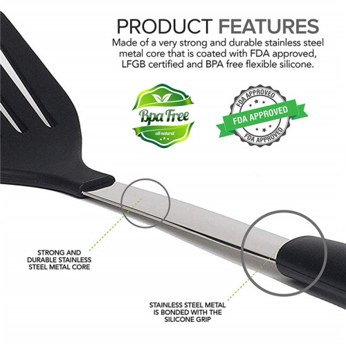 Food Grade 6pcs Silicone Utensils Kitchenware