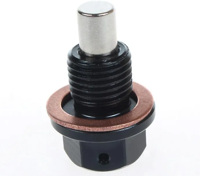 M14X1.5 Azionamento a trazione magnetica Scola di scarico in lega di alluminio M12X1.25
