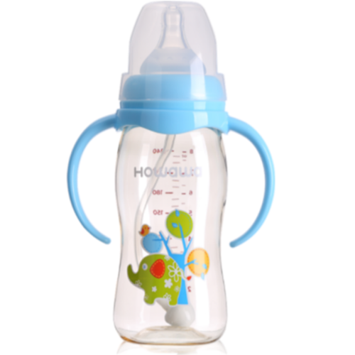8oz PPSU Botol Perawatan Bayi Dengan Leher Lebar