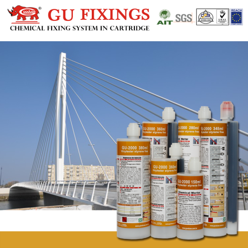 Structural Connections Quick Setting Hybrid Mortar Mortar Fastener