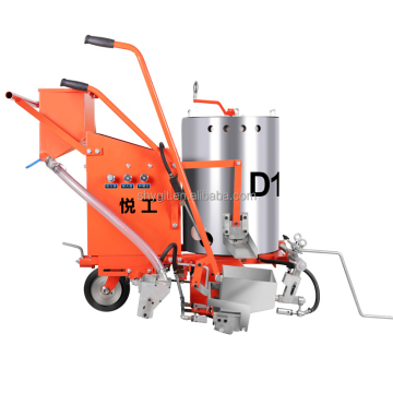 Fireproof Hand-Push D11 Gas Drive Hot Melt Line Marking Spray Paint Machine for Thermoplastic Road Line Marking