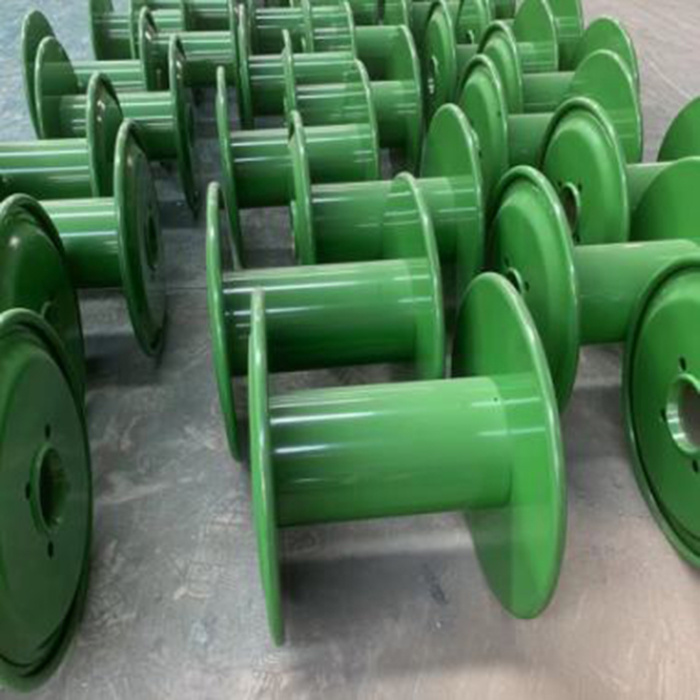 Катушка с проволокой с двойными стенками