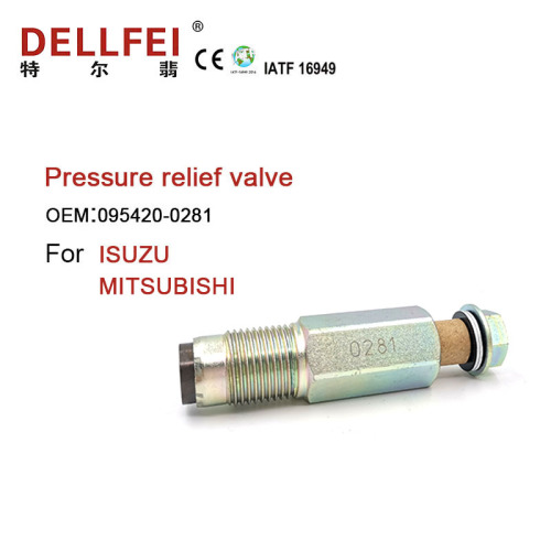 Válvula do limitador de pressão de combustível diesel 095420-0281 para Isuzu