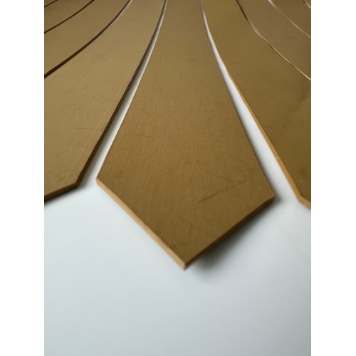 Rulon J dull gold colored PTFE compound