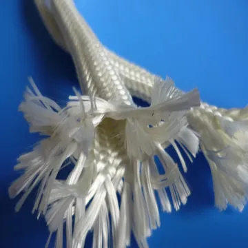braided electric cable sleeve of glass fiber