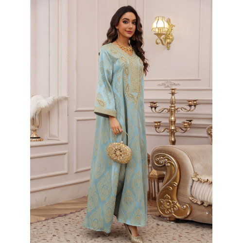 لباس شب لاکچری فابریک ژاکارد