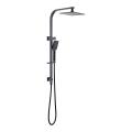 Exposed Outdoor Shower Faucet Chrome Exposed Bathroom Rainfall Shower Faucet System Factory