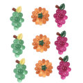 Trasparente Frutta Resina Flatback Cabochon Dolce Uva Carota Zucca Ciliegia Ananas Decorazione Artigianato Per Archi Dei Capelli Scrapbooking FAI DA TE