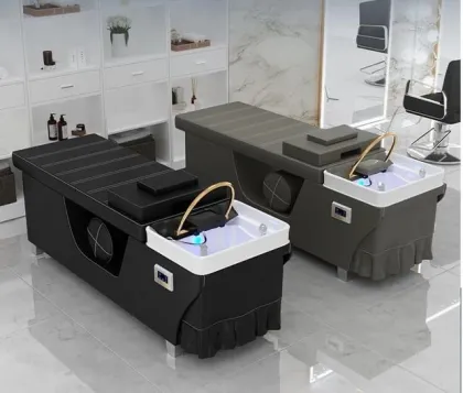 Wholesale New design Hair salon beauty salon Barber shop furniture Hair washing Shampoo bed Shampoo chair