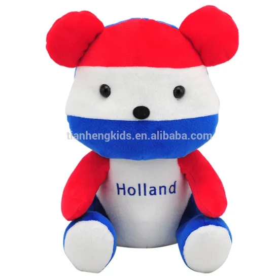 Teddy Bear National Flag Bear Series - Sitting pose(Holland)