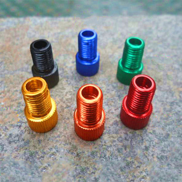 4PC Bicycle Air Nozzle Aluminum Alloy Valve Adapter Bicycle Road Racing Bike Inner Tube 2019 Sports Cycling Accessories