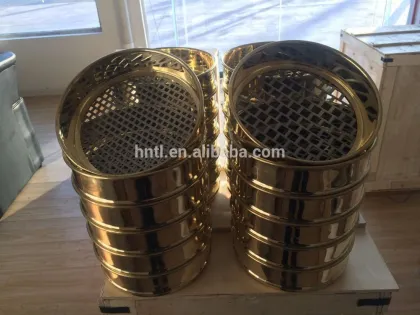 TLS Brand Sieves Brass Frame Stainless Tyler Mesh