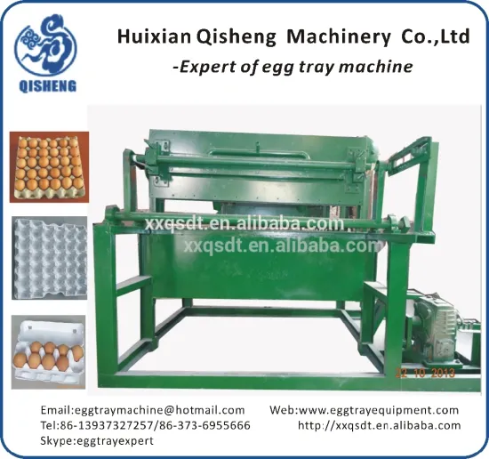 Paper egg tray equipment