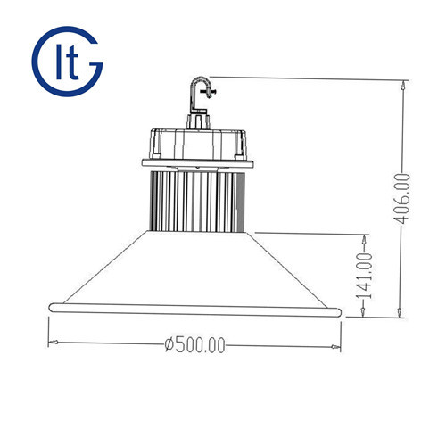 LED High Bay Lighting Light for Workshop Usage (GLT-HBL-60W)