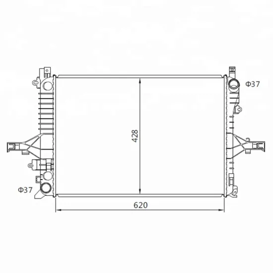 Auto Radiator for Volvo S60/S80/V70/XC70 (99-07 MT) OEM 8601432/8601563/8601584/8601585