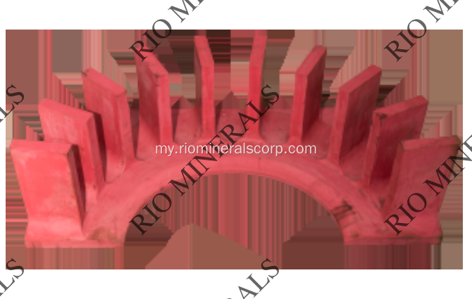 Denver Flotation Roio Latex ရော်ဘာနှင့်အတူ Rotor