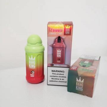 Bélgica vape desechable bang king 12000 bocanadas