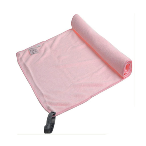 impressão de toalha de camurça de microfibra com bolso com zíper