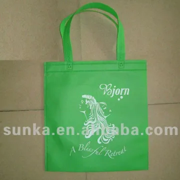 Handled Style Nonwoven Tote Bag Made By Machine