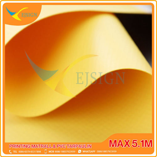 BÂCHE PVC LAMINÉE EJLP005-5 M JAUNE