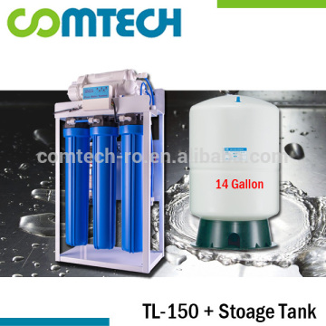 5 Stages 150 GPD Commercial RO Warer System with 14 Gallon Storage Tank