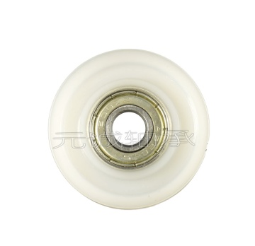 Factory Sales 608Z Ball Bearing Rollers with Plastic Injection Nylon Sleeves