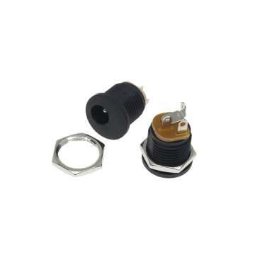 DC022 Power Socket Threaded Power Head 5.5*2.1