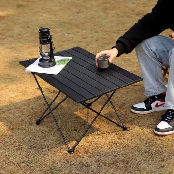 Aluminium legering buiten draagbare BBQ camping picknick verstelbare hoogte vouwtafel