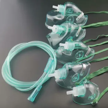 Disposable Medical Grade PVC Tube Catheter Oxygen Mask