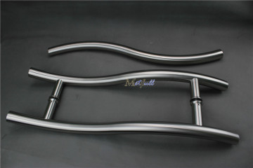 Stainless Steel S-Shaped Double Sided Door Pull Handle