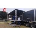 9x8.7x6.3m Mobile Sound Stage Truck