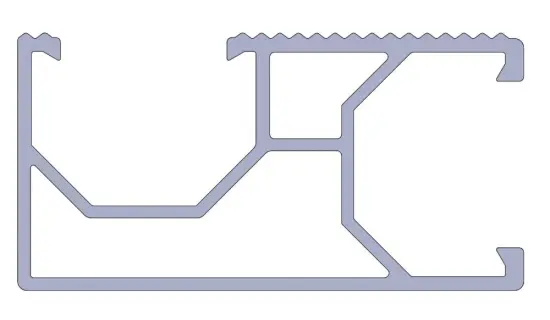 Solar cell Aluminum Guideway-04