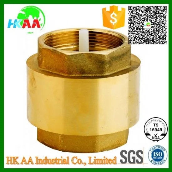 OEM precision check valve, brass threaded check valve