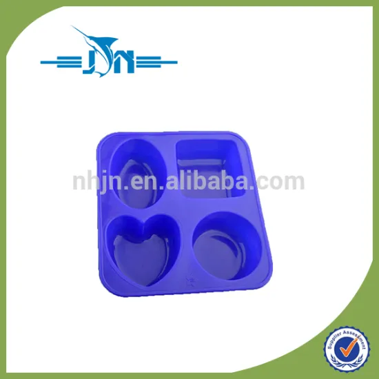Hot selling rectangle silicone soap mold for wholesales