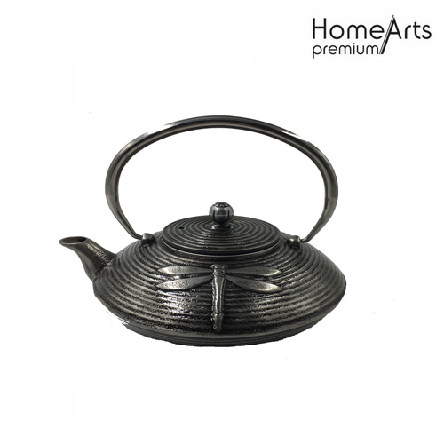 Shinning Finish Cast Iron Teapot