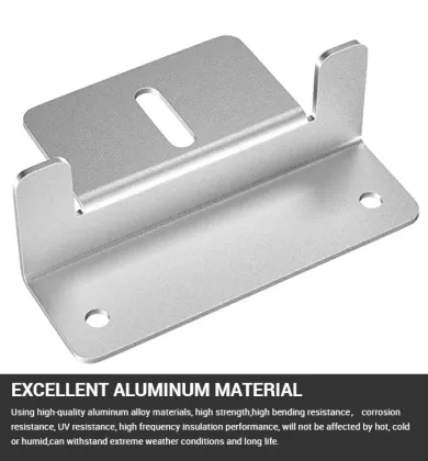 4pcs Z Style Solar Panel Mounting Brackets