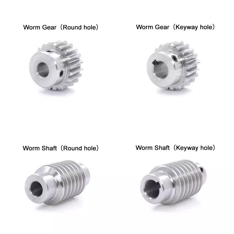 45 Steel Worm Gear with 1.5 Module Speed Ratio 20 25 30 40