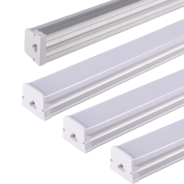 220 V T15 Integrierte Rohrleuchtenanbieter: Schwarz/Silber -LED -Lattenlichter für den heißen Verkauf