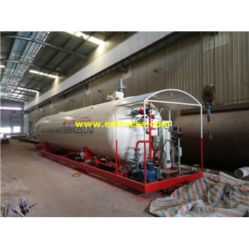 50CBM 25Ton Skid-mounted LPG Filling Plants