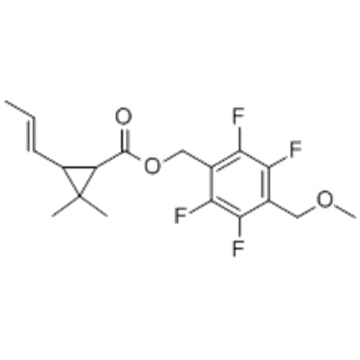 Ï¿½ido ciclopropanocarboxï¿½ico, ï¿½ter 2,2-dimetil-3- (1- propen-1-il) -, [2,3,5,6-tetrafluoro-4- (metoximetil) fenil] metï¿½ico CAS 240494-70-6