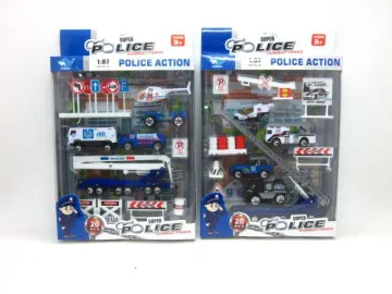 DIE CAST POLICE SET