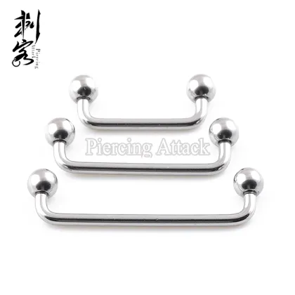 Stainless Steel Piercing Jewelry Surface Barbell Piercing