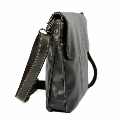 fashion men pure leather business bag and handbag